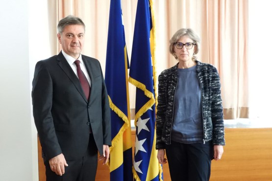 Predsjedavajući Predstavničkog doma dr. Denis Zvizdić sastao se sa ambasadoricom Republike Austrije u BiH